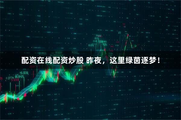 配资在线配资炒股 昨夜,这里绿茵逐梦!