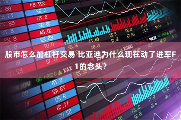 股市怎么加杠杆交易 比亚迪为什么现在动了进军F1的念头？